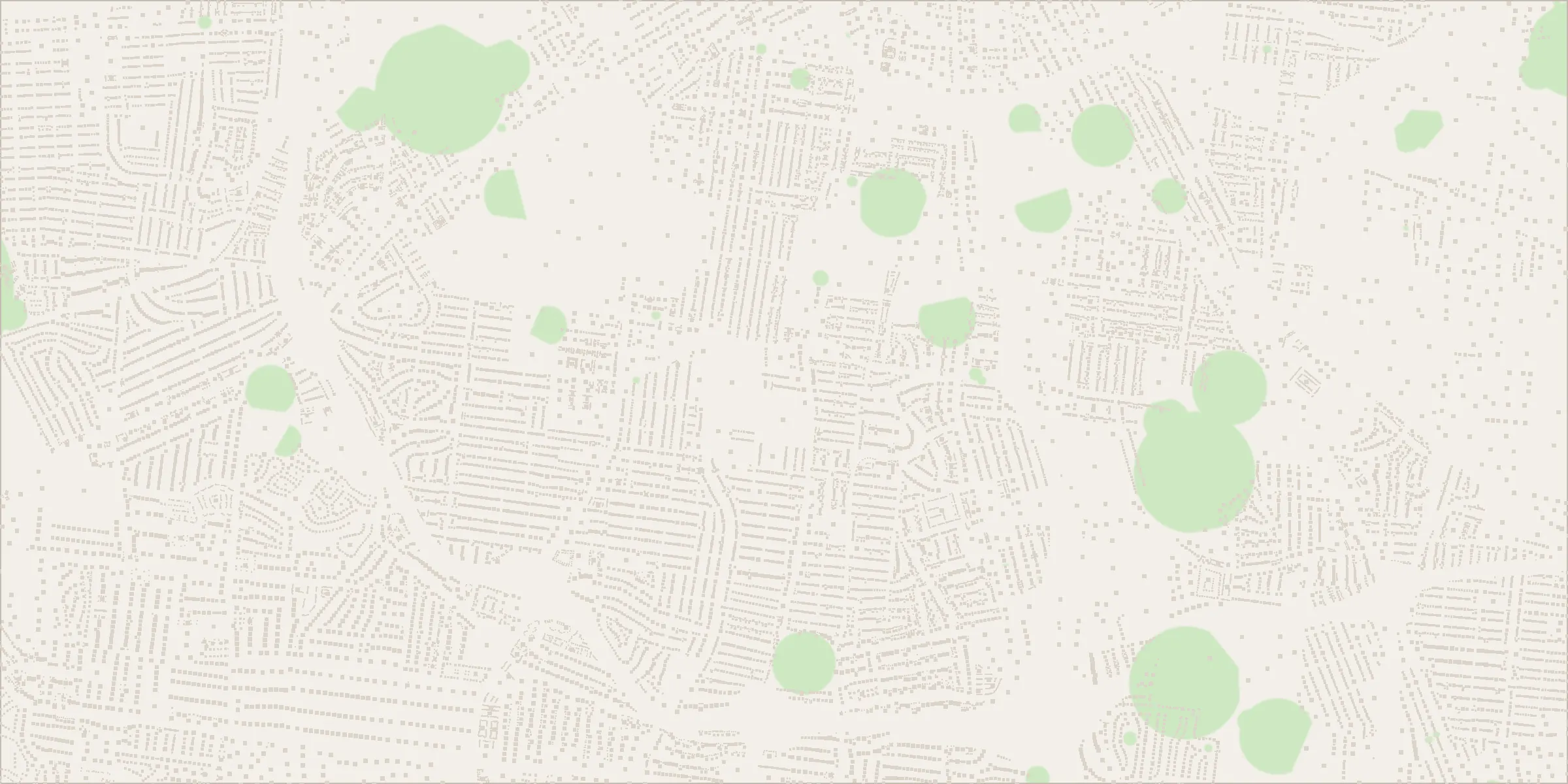 Map of Nashville homes, drawn from the county's tax roll